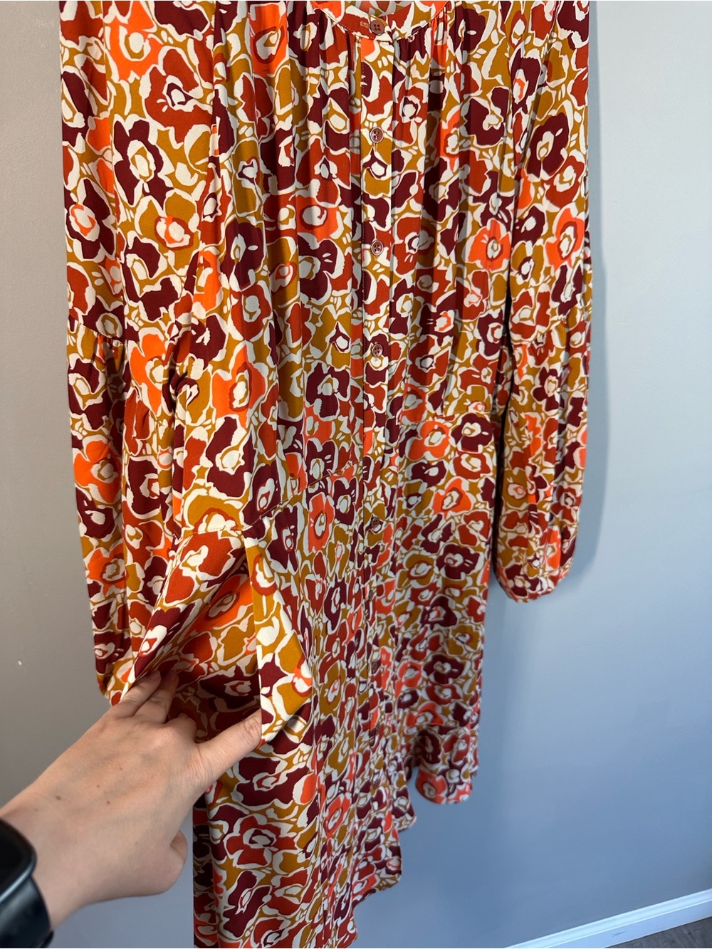Cabi Daydream Dress Size XL Floral Cottagecore - Picture 9 of 15